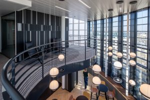 Kantoorinterieur Embuild te Brussel- creatie PROCOS GROUP - fotografie: Vivec.be