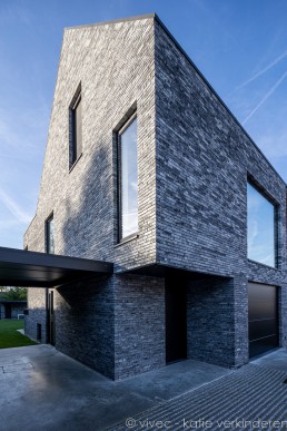 Architectuurfoto woning voor Kiwi architecten - gevel - foto Vivec.be